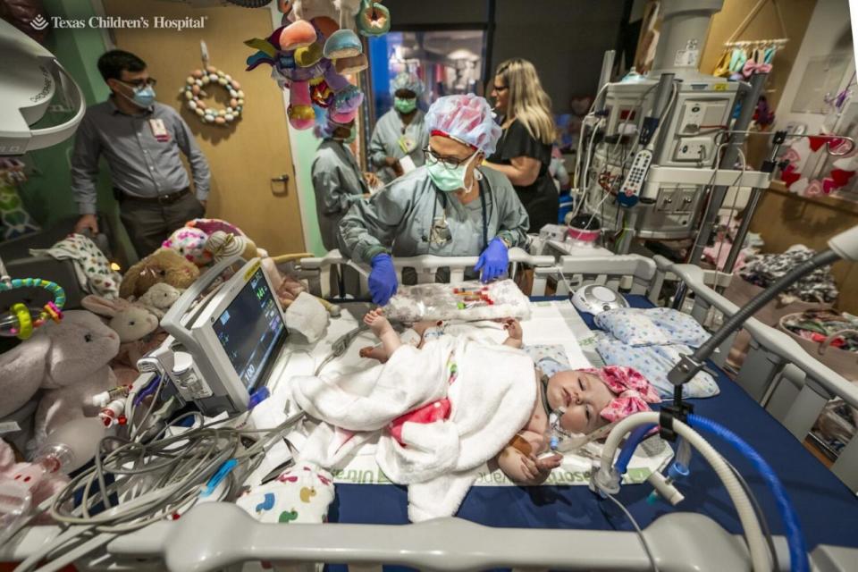 PHOTO: Kylie Overfield underwent a double lung transplant at Texas Children’s Hospital on April 17, 2024. (Texas Children’s)