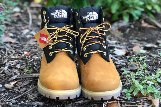 New The North Face x Timberland Boots Are Like a Down Jacket for Your Feet