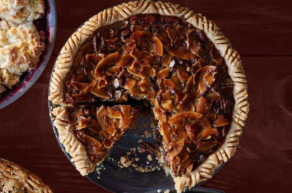 Chocolate-Coconut-Pecan Pie