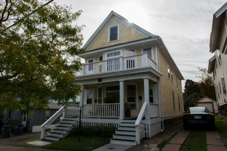 Songwriter Bob Dylan's childhood home in Duluth, Minnesota