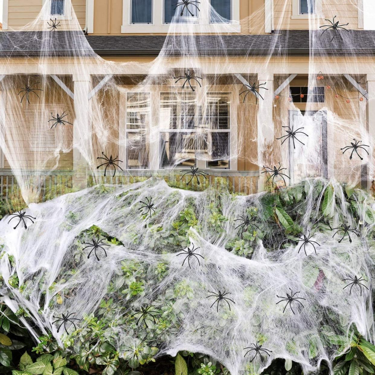 Spider Webs Halloween Decorations