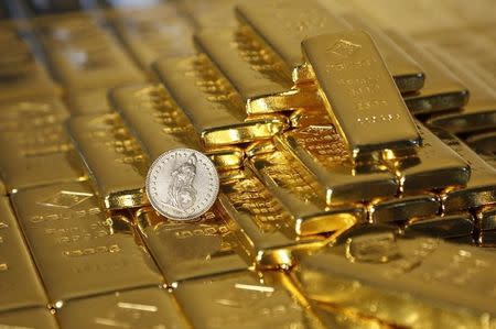 Gold prices remain higher with eyes on Fed decision