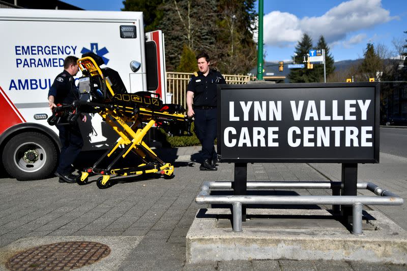 The Lynn Valley Care Centre, a seniors care home named as the site of a coronavirus outbreak in North Vancouver