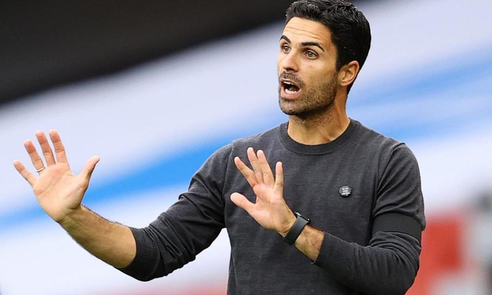 Arsenal manager Mikel Arteta has improved performance levels since taking over from Unai Emery.
