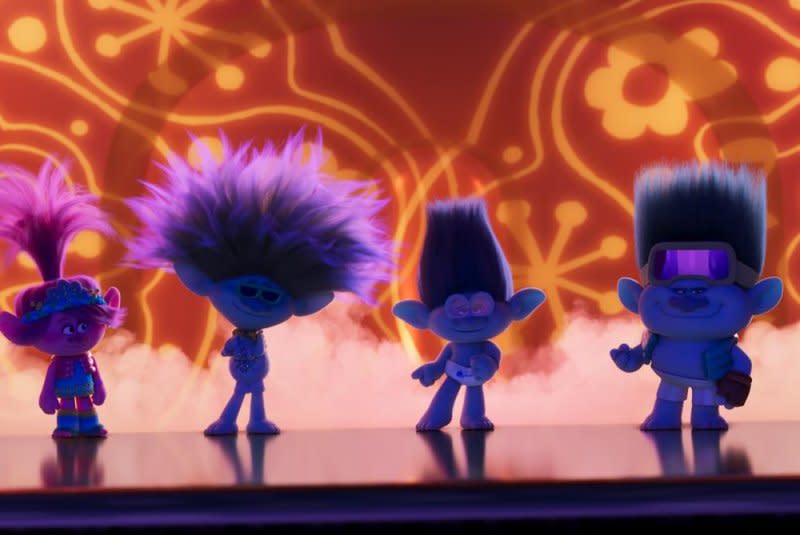 Brozone reunites in "Trolls Band Together." Photo courtesy of Dreamworks Animation