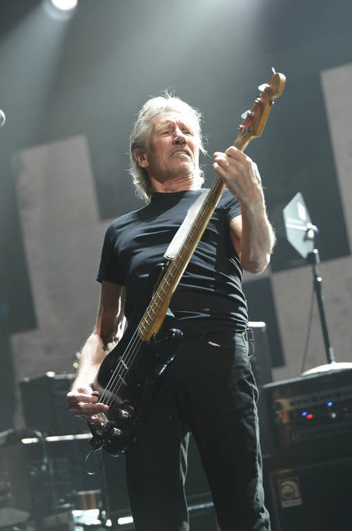 Roger Waters performs at "12-12-12", a concert benefiting The Robin Hood Relief Fund to aid the victims of Hurricane Sandy, presented by Clear Channel Media & Entertainment, The Madison Square Garden Company and The Weinstein Company, at Madison Square Garden, on December 12, 2012, in New York City