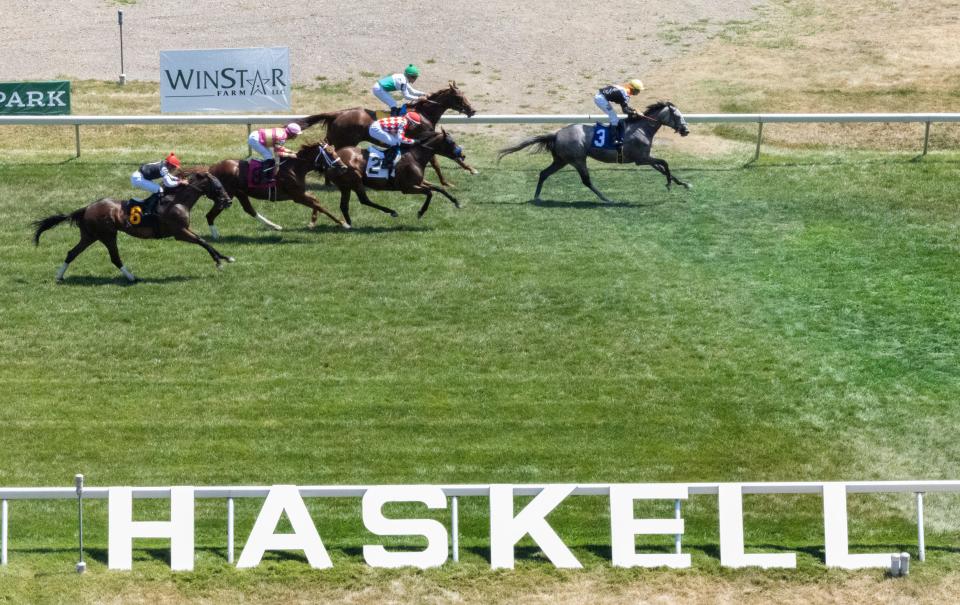 The TVG.com Haskell took place Saturday at Monmouth Park