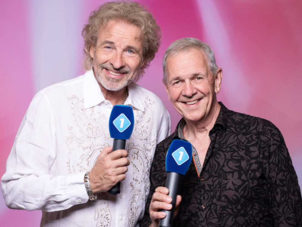 Bayern 1 feiert Weihnachten mit Thomas Gottschalk und Fritz Egner (Bild: BR/Markus Konvalin)