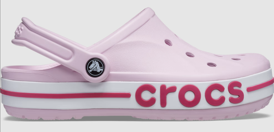 Bayaband Clog (Light Grey/Candy Pink) (Photo: Crocs)



