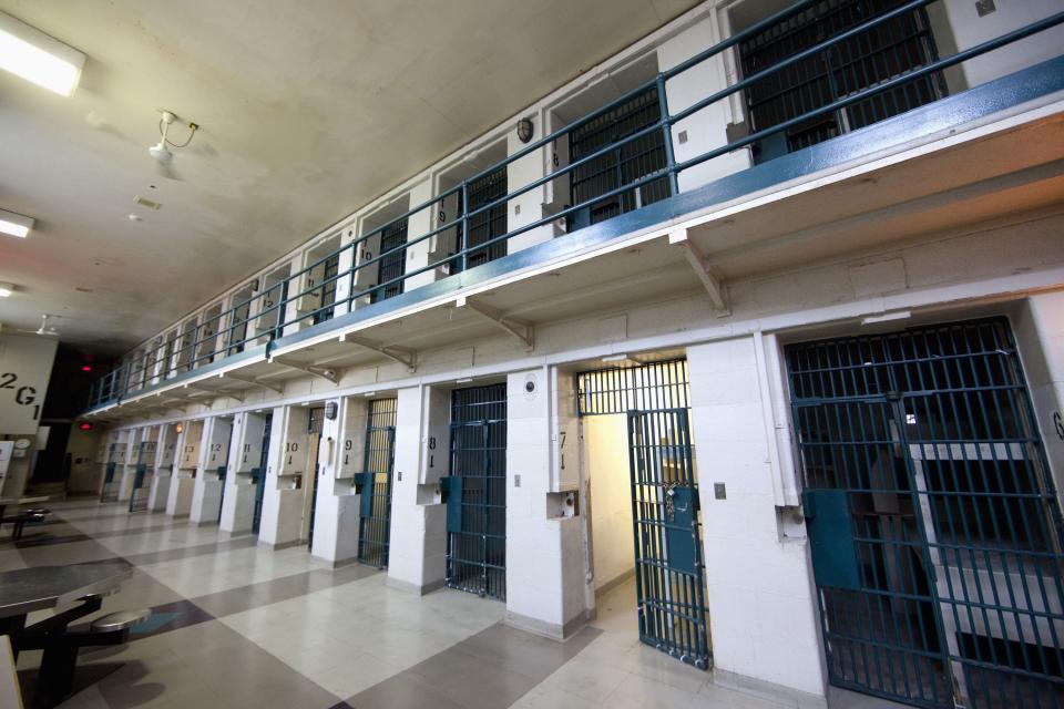 Standard inmate cells at the Kingston Penitentiary in Kingston, Ontario