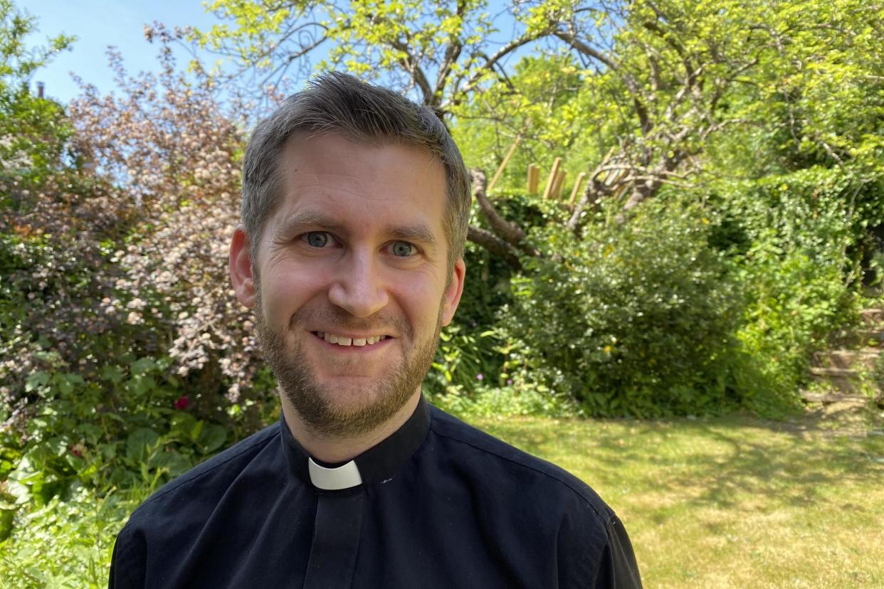 James Pacey is a vicar and hospital chaplain: Courtesy of James Pacey