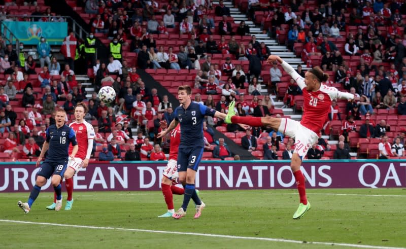 Euro 2020 - Group B - Denmark v Finland