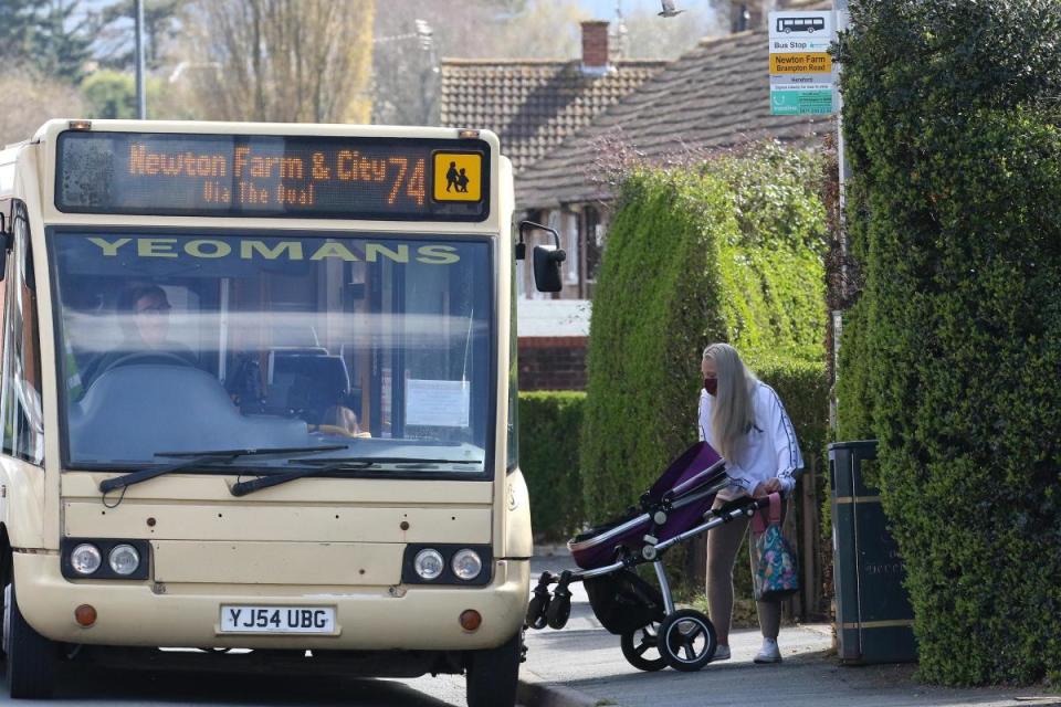 Yeomans is making changes to two of its bus routes in Hereford, including the 74 <i>(Image: Rob Davies)</i>