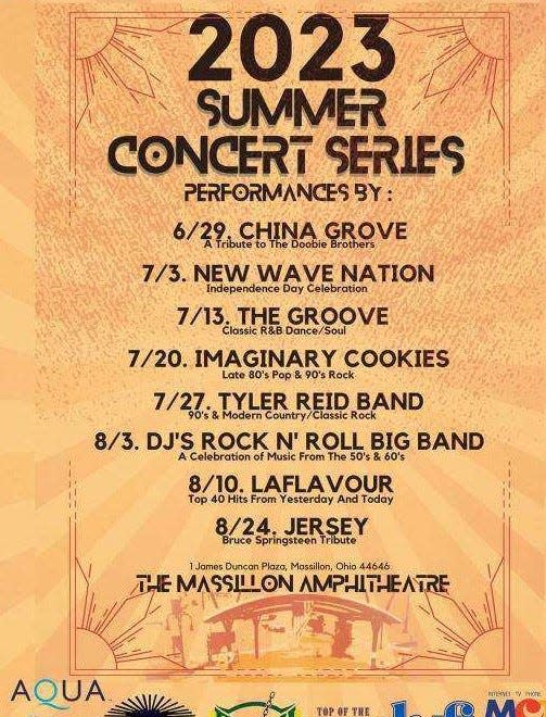 Massillon's Summer Concert Series begins June 29 at downtown Duncan Plaza