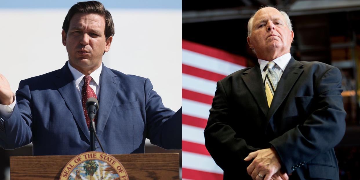 DeSantis, Limbaugh