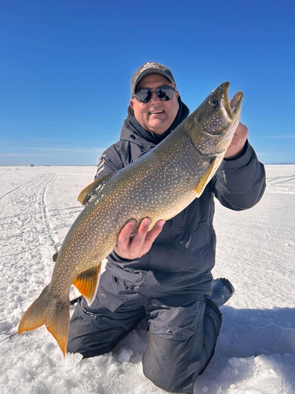 Marty Draeger is the founder of Grumpy Baits in Waterloo. He said that his business could take a major hit if the ice doesn't form this winter.