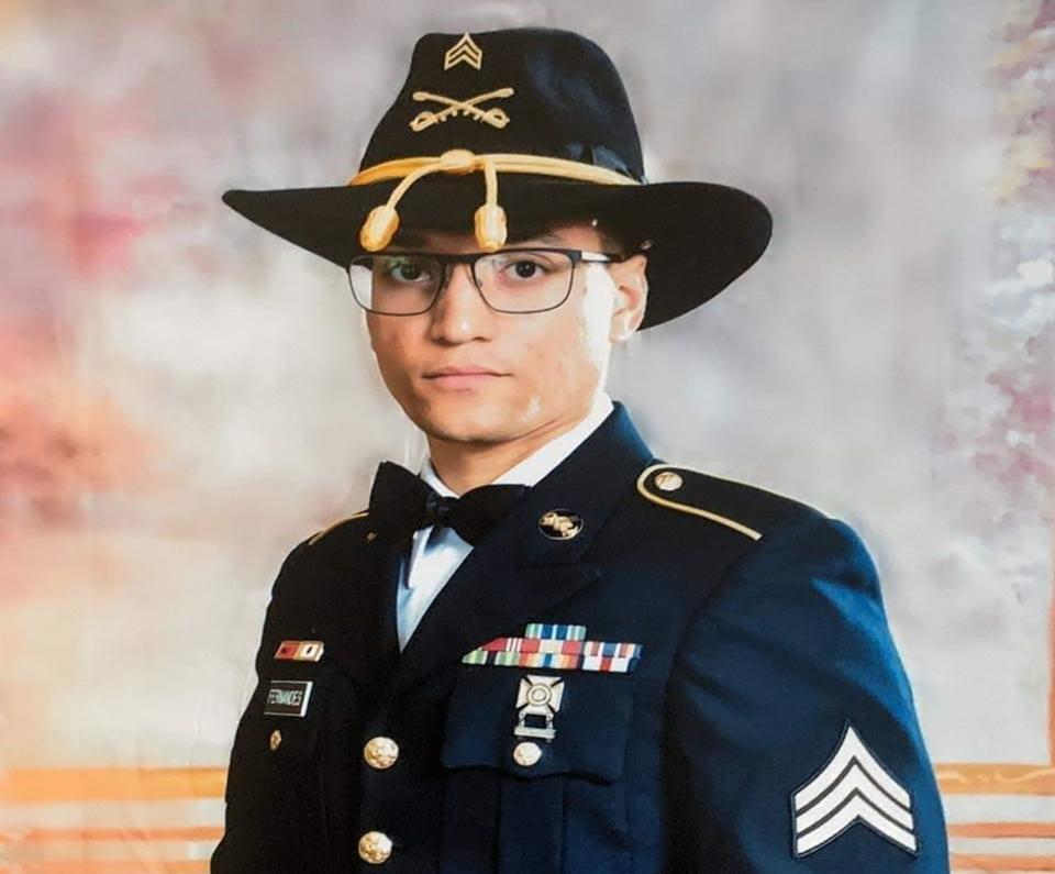 El sargento Elder Fernandes, asignado a la base militar Fort Hood, en Texas, fue reportado como desaparecido. (US Army)