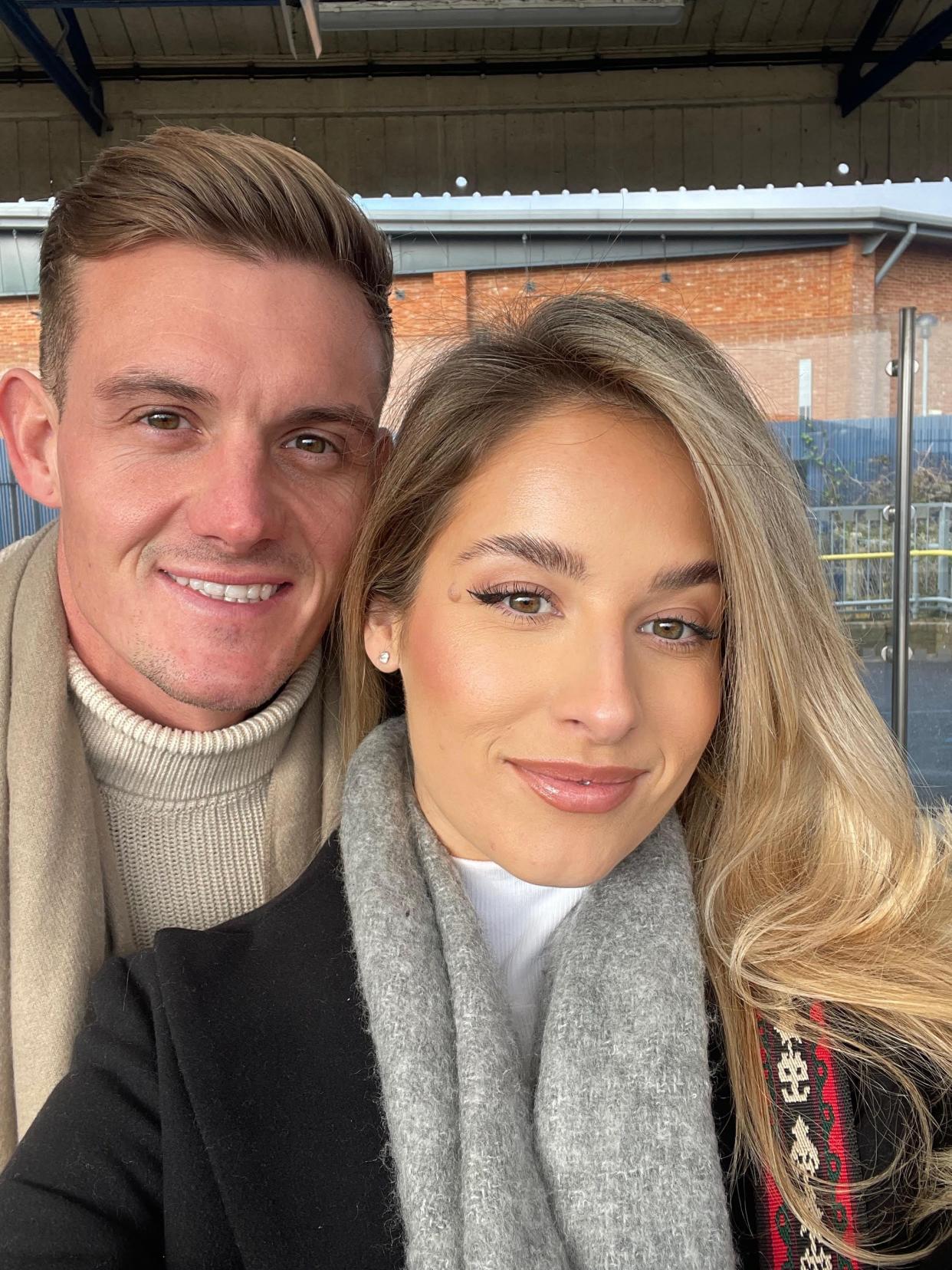 Ashleigh-Louise Adams was friends with Ryan Justice for several months before their TikTok followers spotted the chemistry between them. (Supplied)