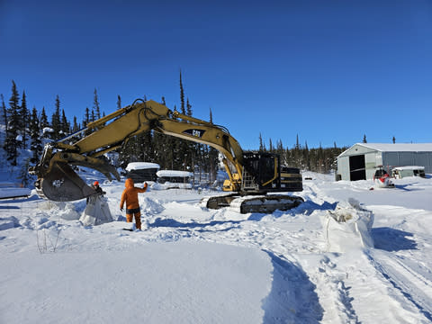 Fortune Minerals collects ore samples from the NICO critical minerals project for metallurgical testing (Photo: Business Wire)