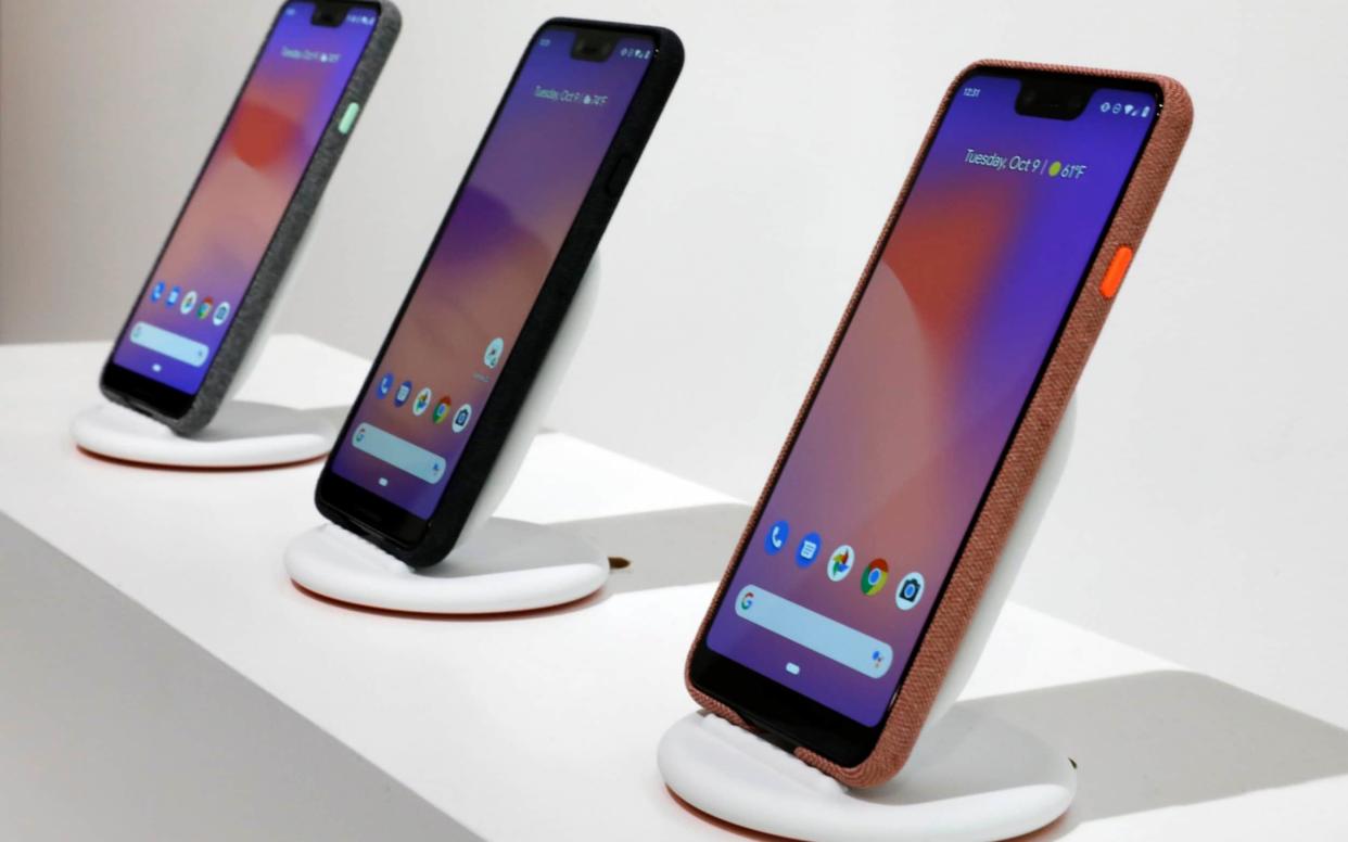 Google has recently brought out a Pixel 3 smartphone, yet another push to promote its software  - AP