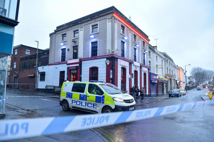 Police were called to Valesha&#39;s nightclub, also known locally as Colliseum, on Newport Street in Walsall town centre just after 5am on Saturday. (SWNS)