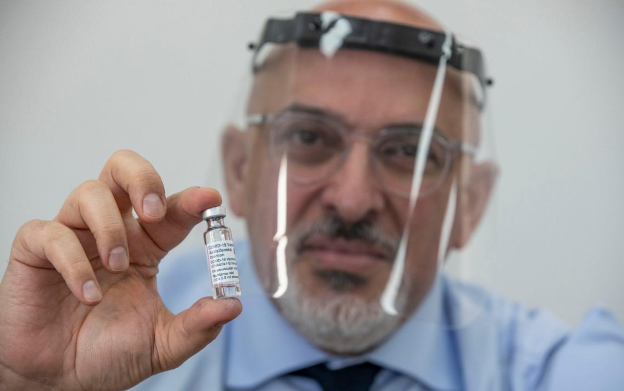 Nadhim Zahawi told The Telegraph that ministers are expecting up to eight vaccines to be available by the autumn - Jeff Gilbert