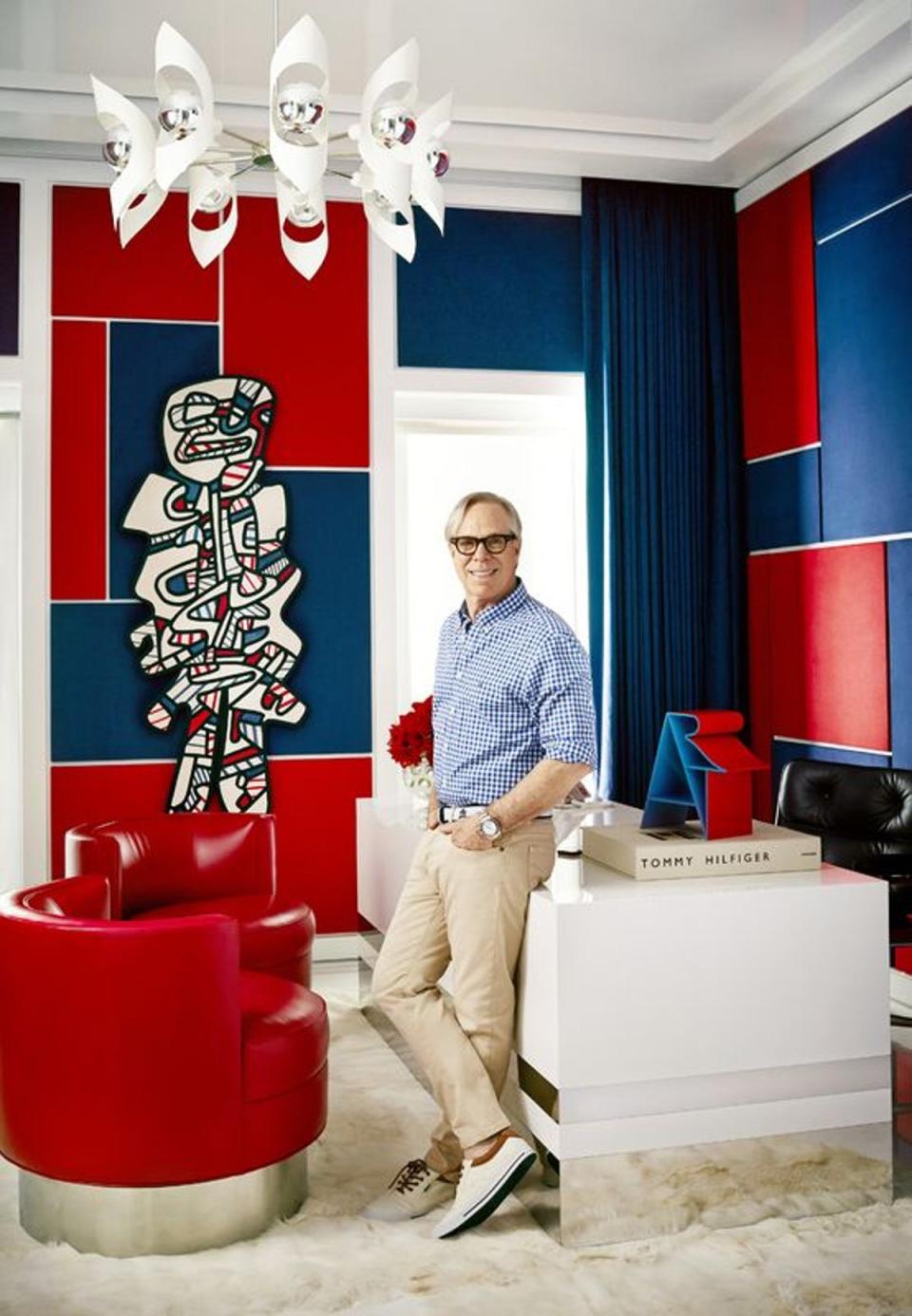 Tommy Hilfiger at his Miami home (Martyn Lawrence Bullard)