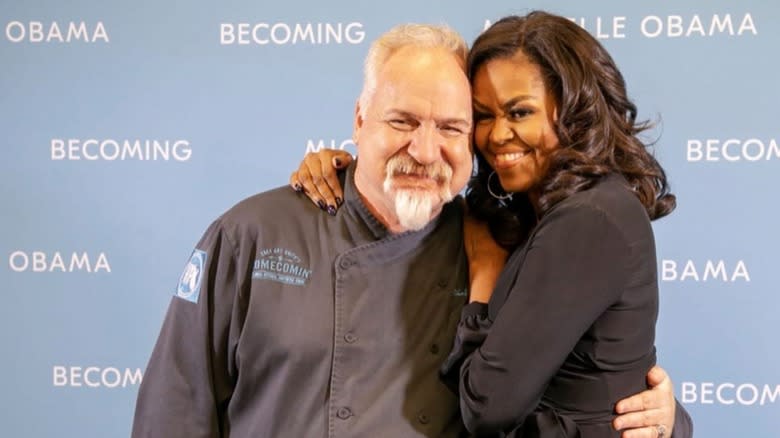 Art Smith and Michelle Obama