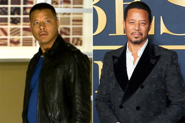 <p>Everett Collection; Getty Images</p> James "Rhodey" Rhodes; Terrence Howard