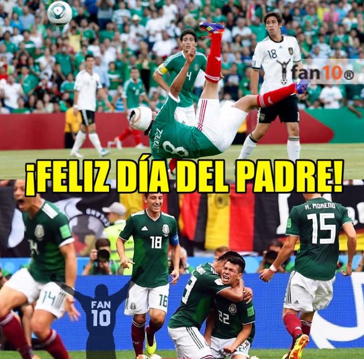 Memes Alemania vs México