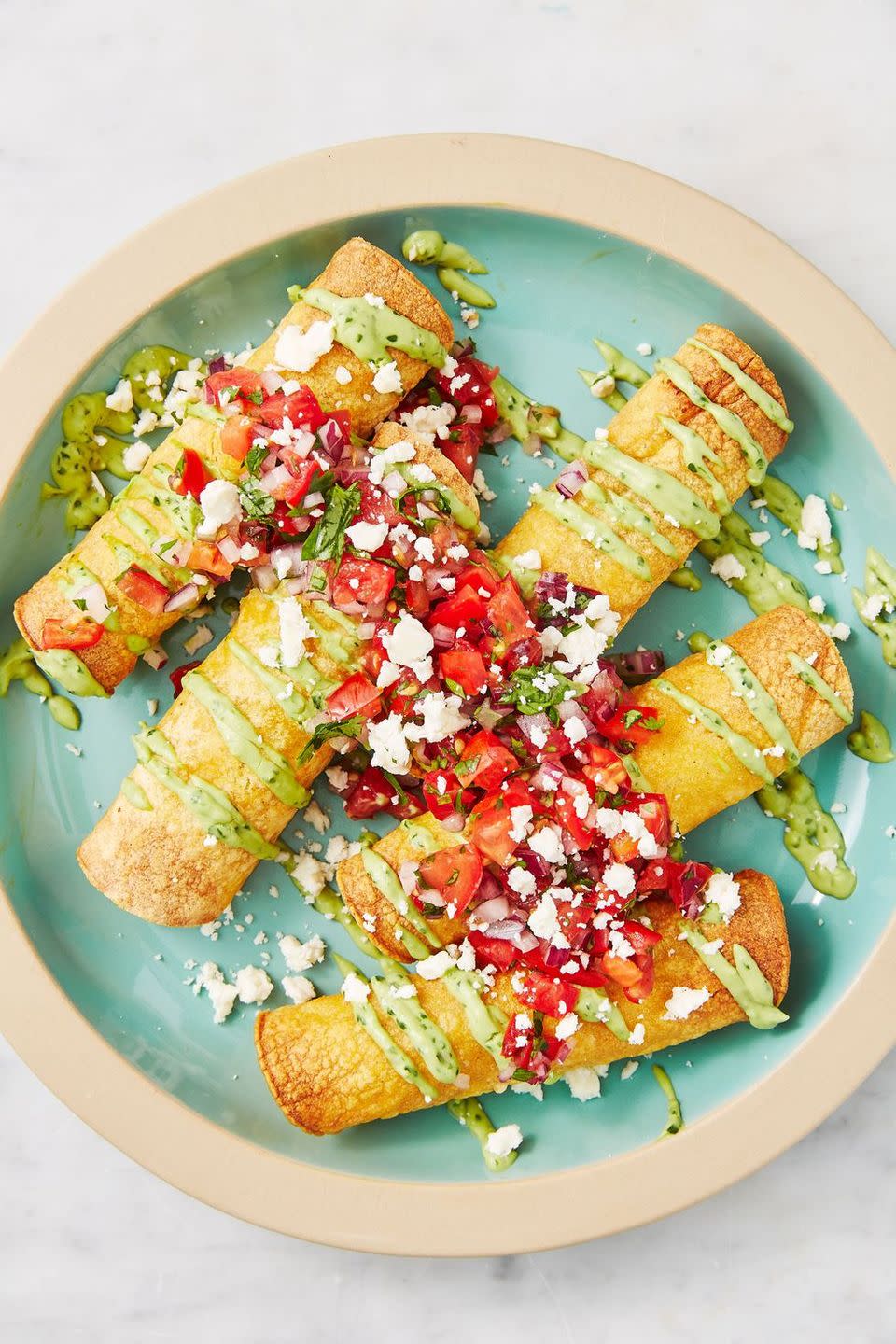 Spicy Chicken Taquitos