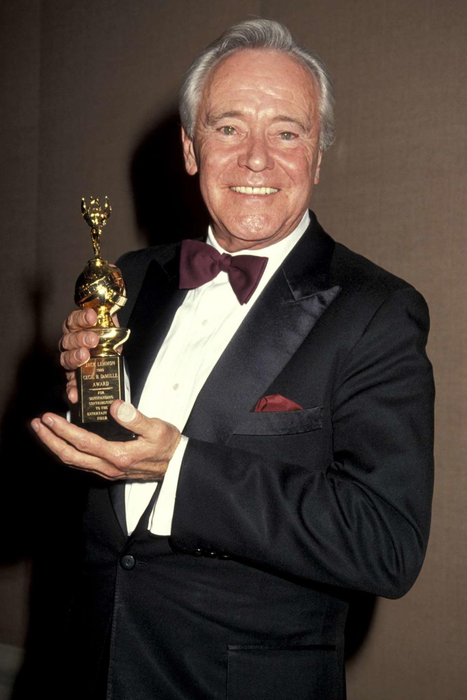 <p>Jack Lemmon won the Cecil B. DeMille Award in 1991.</p>