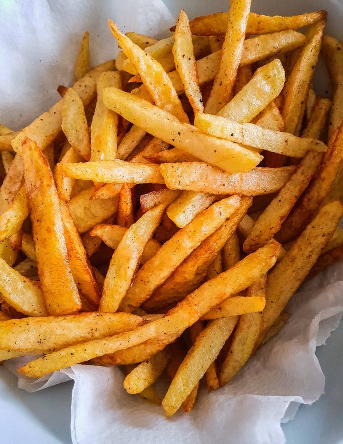 Crispy french fries