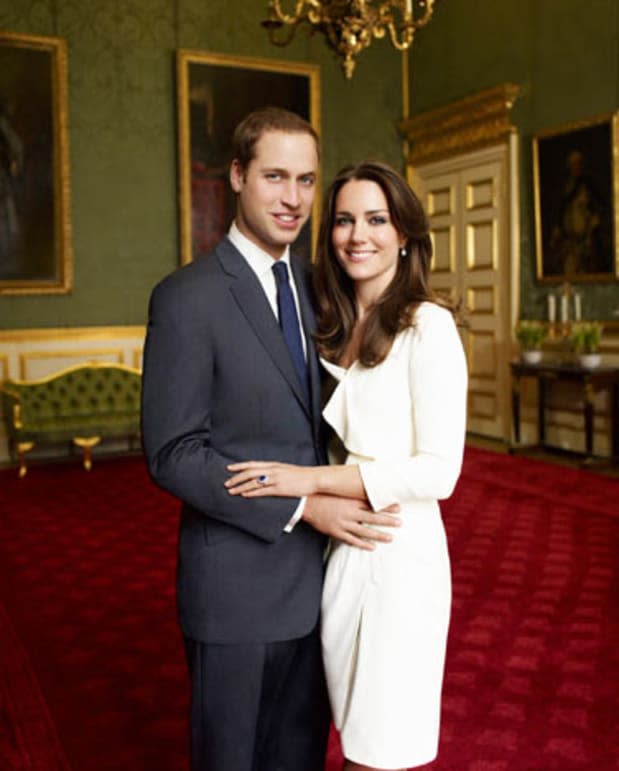 <p>Women flocked to stores to get their hands on the cream dress by British label Reiss that Kate wore in her official engagement photos.</p>