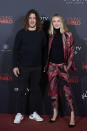 <p>Terminamos con los estilismos de Carles Puyol y Vanesa Lorenzo. El exfutbolista se pasó de <em>casual</em> y su mujer tampoco brilló como en otras ocasiones. (Foto: Gtres). </p>