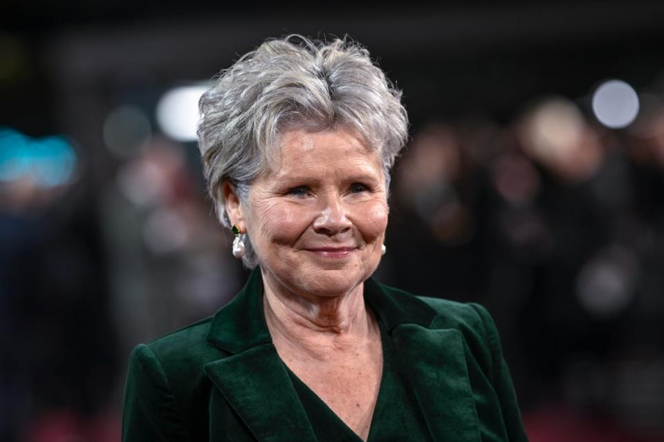 ‘The Crown’ actor Imelda Staunton said she was ‘thrilled’ to be made a dame for her services to drama and charity (Getty)