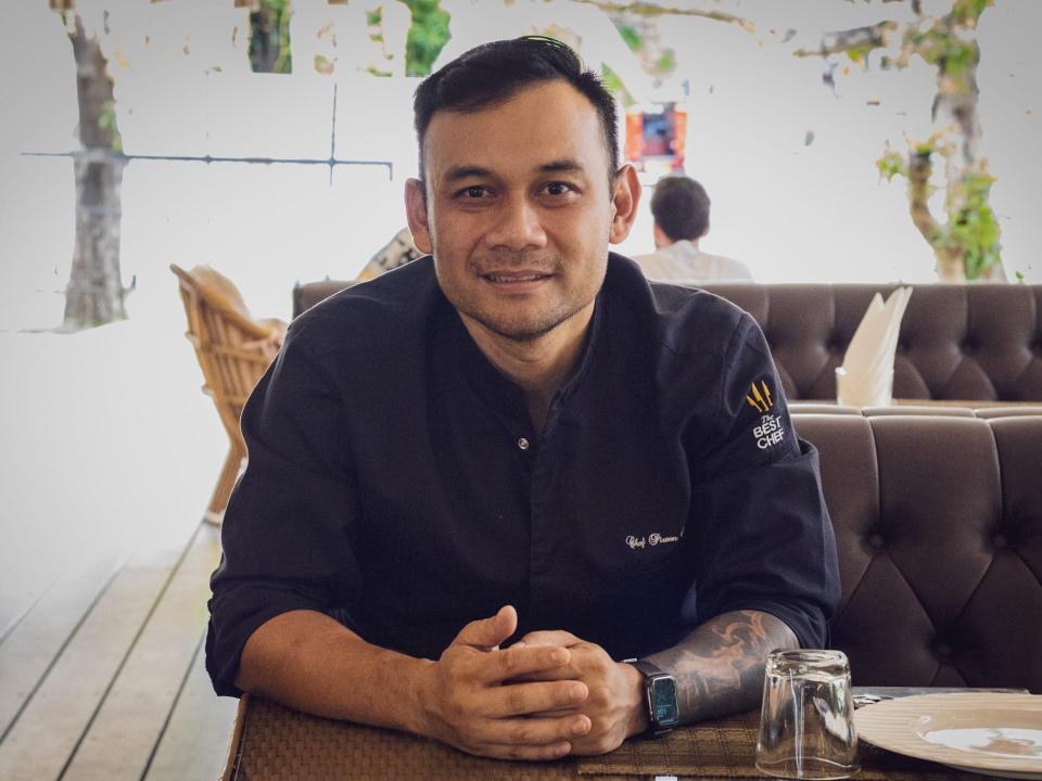 Chef Tao of Cannabis Cafe Chiang Mai.