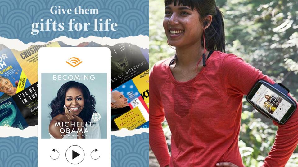 Best gifts for book lovers: Three-month Amazon Audible membership