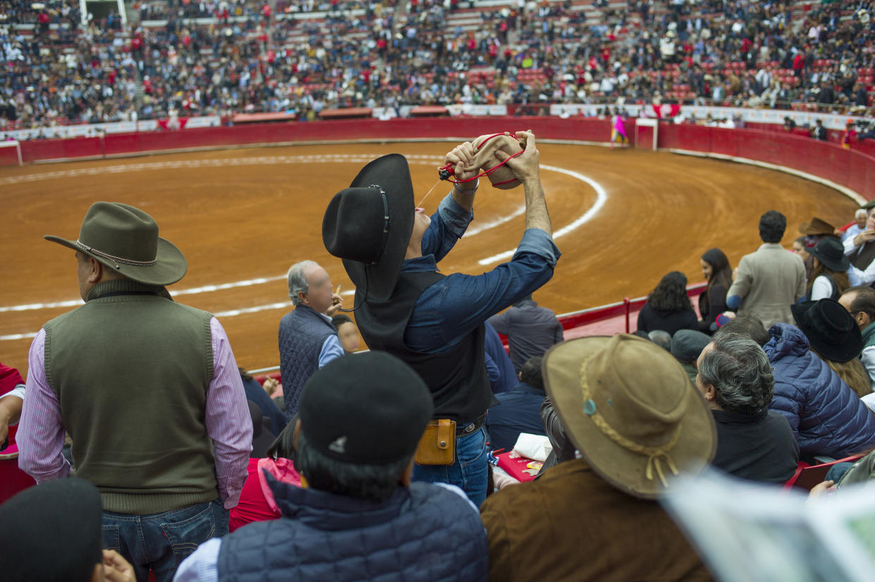 La Plaza Mexico en un día de corrida de toros | Foto archivo: Andrew Lichtenstein/Corbis via Getty Images