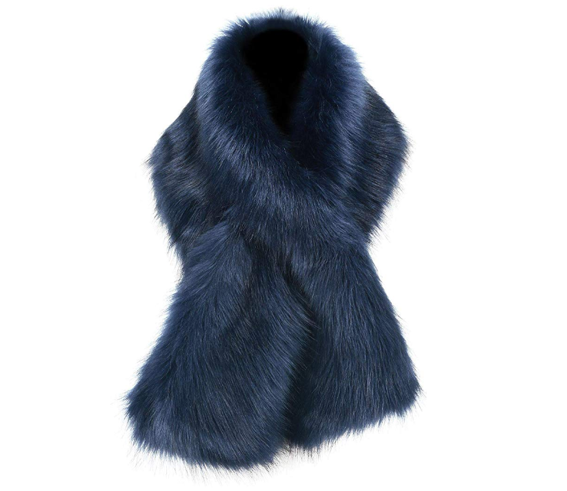 Caracilia Women Winter Warm Faux Fox Fur. (Photo: Amazon)