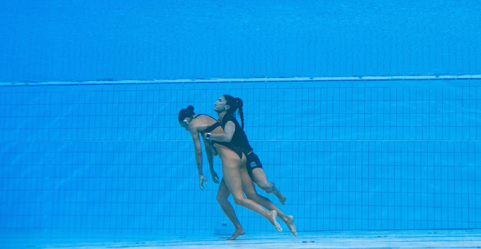 Water rescue (Oli Scarff / AFP via Getty Images)