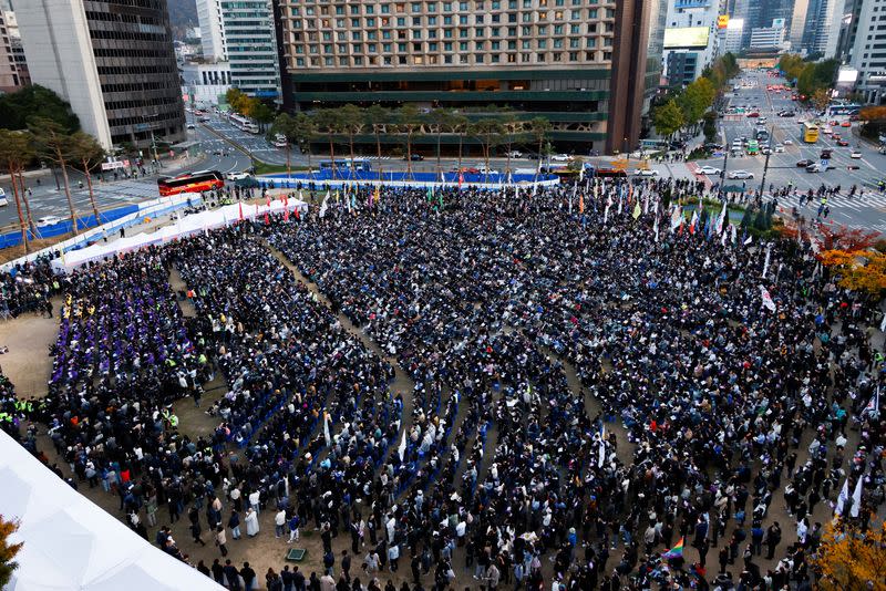 South Korea commemorates one year anniversary of deadly Halloween crowd crush