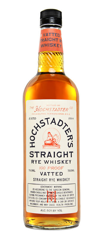 Hochstadter’s Vatted Straight Rye Whiskey