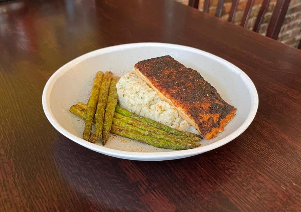 Cajun salmon is part of the menu revamp at Grand Trunk Pub in downtown Detroit.