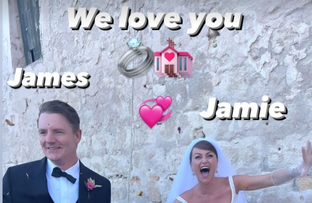 Jaime Winstone has secretly married her long-term DJ boyfriend James Suckling credit:Bang Showbiz