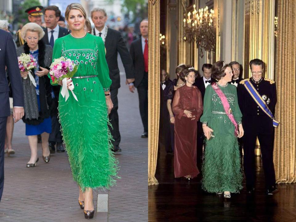 Queen Maxima & Queen Beatrix of the Netherlands