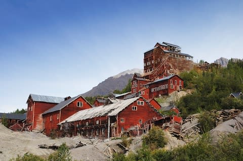 An abandoned mine in Wrangell–St Elias National Park - Credit: GETTY