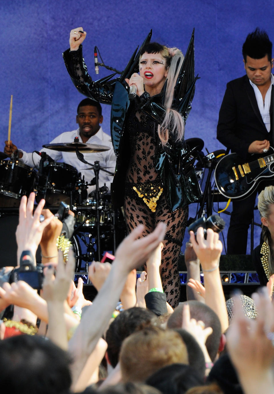 Lady Gaga Performs On ABC's "Good Morning America" - May 27, 2010