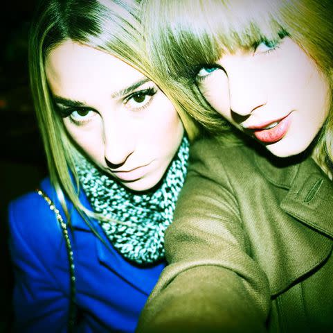 <p>Ashley Avignone Instagram</p> Taylor Swift and Ashley Avignone in a throwback photo.