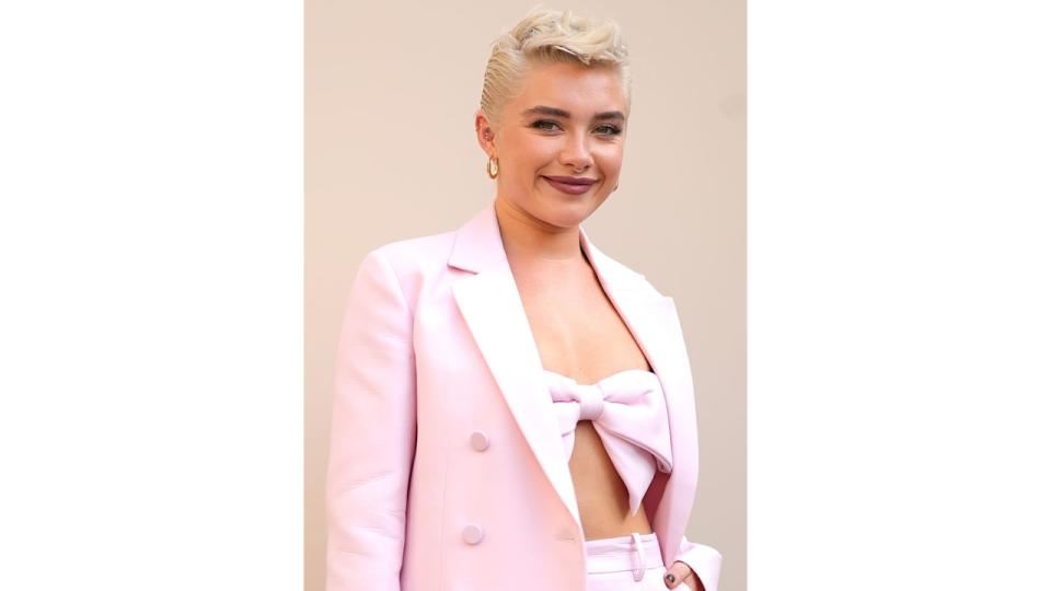 Style icon Florence Pugh is also a pixie cut fan